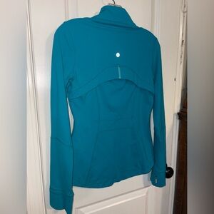 Lululemon Define Jacket Teal Blue Sz 6 Rare